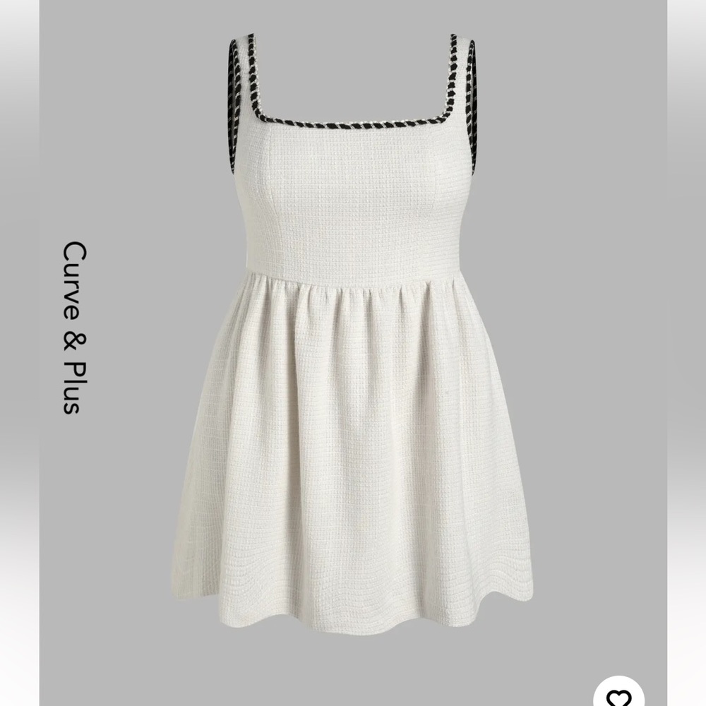 CIDER Tweed dress NWT